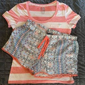 Bundle New Look Shorts and Nollie Striped T-shirt